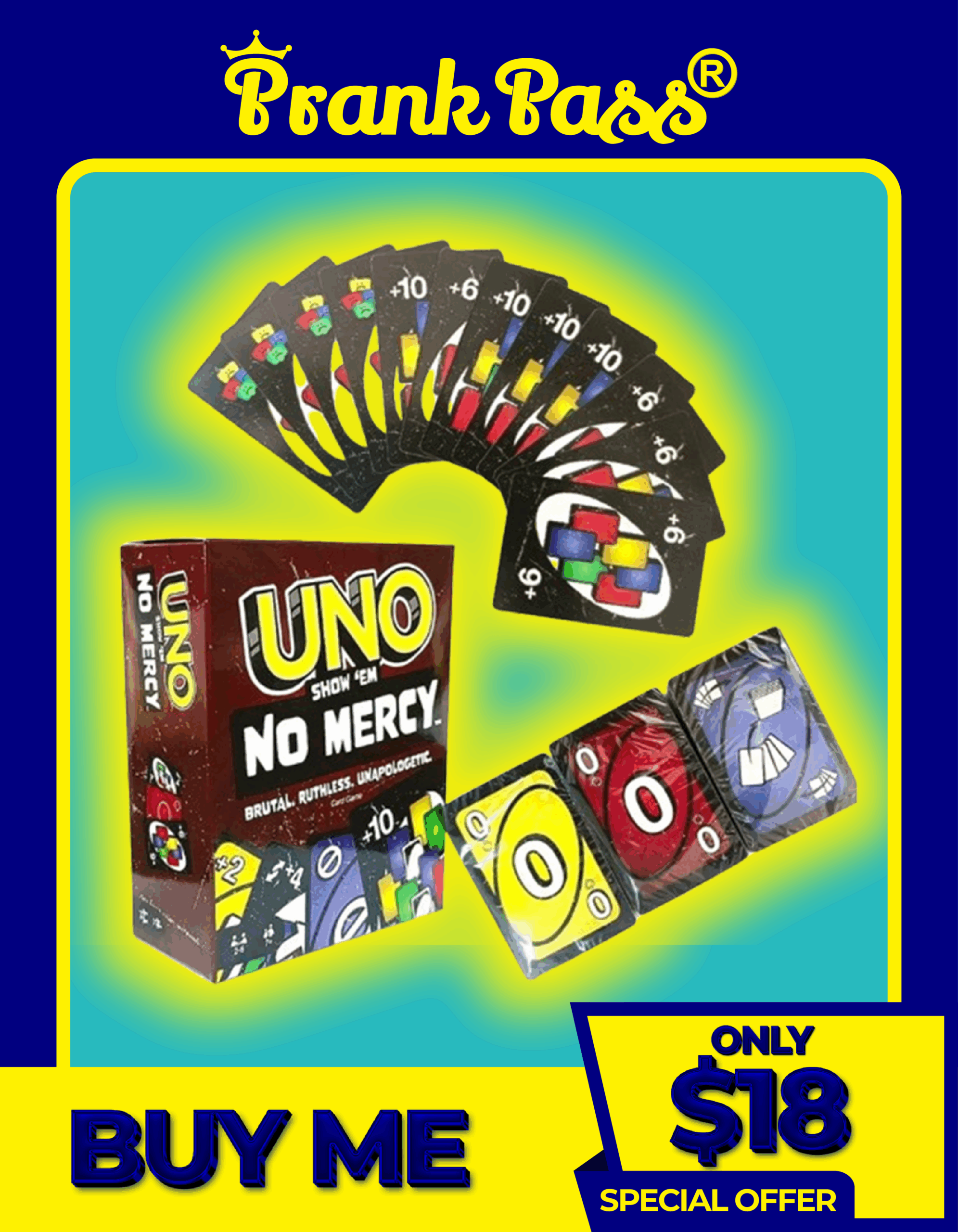 DESIGN 2-14 Uno: No Mercy Board - Image 1