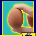 Prank Egg Realistic Rubber Bouncy