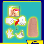 Magic Trick Realistic Thumb & Scarf