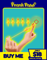 Rubber Chicken Finger Flying Slingshot