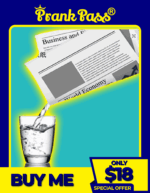 Magician Water Illusion Newspaper Trick