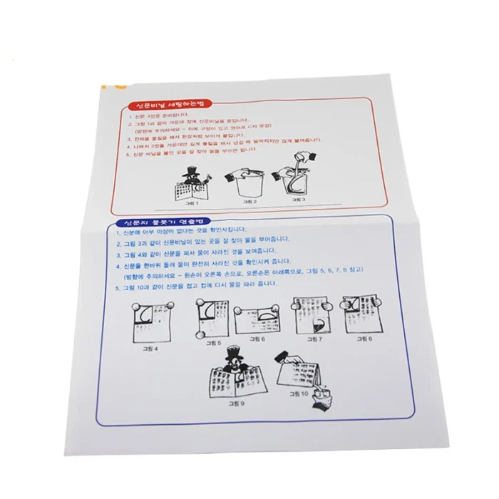 Magician Water Illusion Newspaper Trick - Image 6