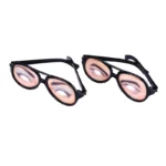 1pc Novelty Glasses Photo Booth Props Party Funny Glasses Fake Novelty Gag Prank Eye Ball Joke Gift - Image 4