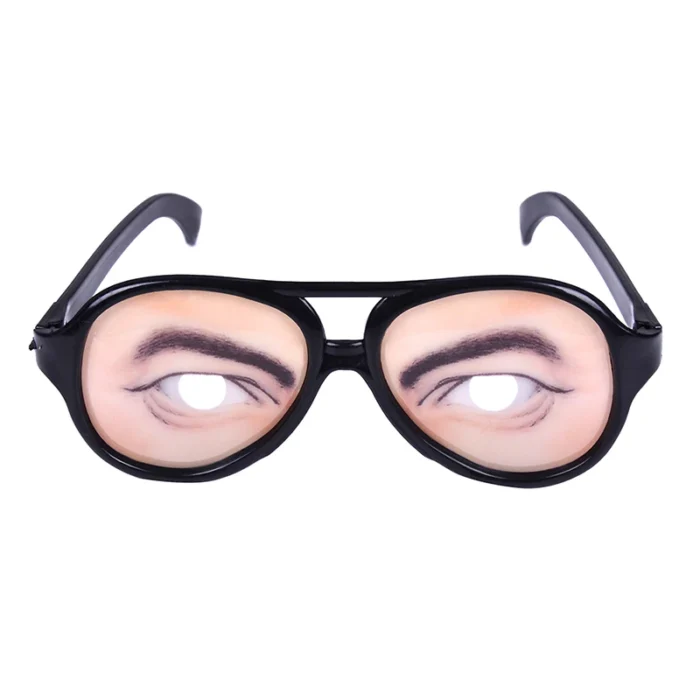 1pc Novelty Glasses Photo Booth Props Party Funny Glasses Fake Novelty Gag Prank Eye Ball Joke Gift - Image 5