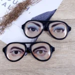 1pc Novelty Glasses Photo Booth Props Party Funny Glasses Fake Novelty Gag Prank Eye Ball Joke Gift - Image 2