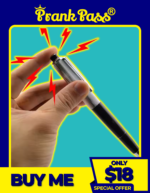 1pcs Creative Electric Shock Pen Utility Gadget Gag Joke Funny Prank Trick Novelty Prop Friend's Best Gift