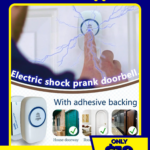 Shock Prank Doorbell Electric Shock Prank for Adults Joke Gadget Practical Fun for Women Men Family Office