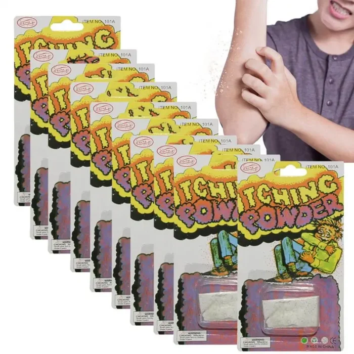 10PCS Itch Itching Powder Packages Halloween Trick Prop Itching Powder Prank Halloween Party Supplies ﻿ - Image 5