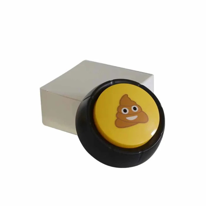 Funny Spoof Poop Fart Button Sound Squeeze Box April Fool's Day Office Prank Simulated Poop Sound Box Practical Gag Joke - Image 3