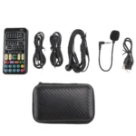 Voice Changer Handheld Microphone Voice Changer with Sound Multifunctional Effects Machine for Phone//Switch (i9) - Image 5
