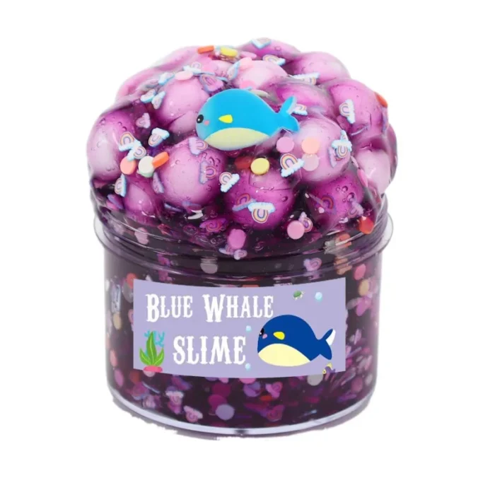 70ml Squishy Slime Prank Sensory Ocean Theme Seal Jellyfish Pufferfish Big Particles Crystal Mud Stress Reliever Gift - Image 6