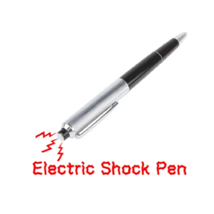 1pcs Creative Electric Shock Pen Utility Gadget Gag Joke Funny Prank Trick Novelty Prop Friend's Best Gift - Image 5