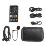 Voice Changer Handheld Microphone Voice Changer with Sound Multifunctional Effects Machine for Phone//Switch (i9) - Image 3