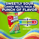 Airheads Xtremes Belts Candy, Rainbow Berry - Image 2