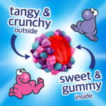 NERDS Gummy Clusters, Candy, Very Berry, Crunchy and Gummy - Image 2