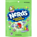 NERDS Easter Hoppin' Gummy Clusters Candy, Crunchy and Gummy